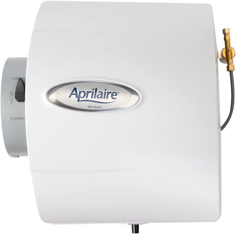 Aprilaire 600 Bypass Humidifier with manual control with installation kit For homes up to 4000